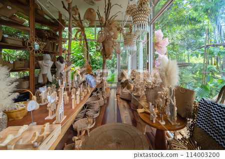 Souvenir shop in nature trees in Thailand. Souvenir shop in nature trees in Thailand. 114003200