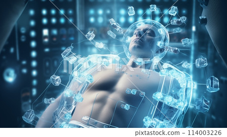 Innovative medical technology advances and enhances patient care.AI Generated 114003226