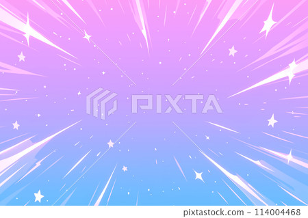 閃光集中線框背景 114004468