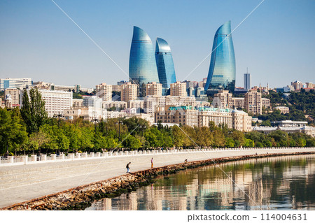 Flame Towers in Baku Flame Towers in Baku 114004631