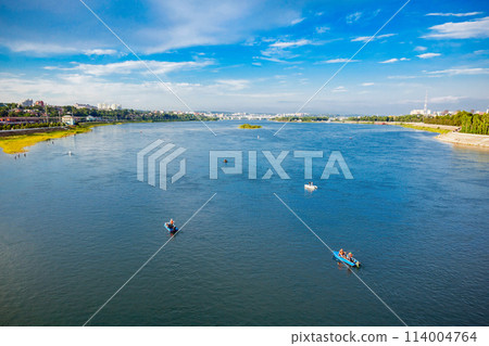 Angara river in Irkutsk 114004764