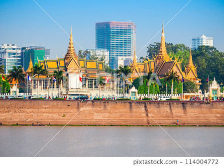 Phnom Penh city skyline, Cambodia Phnom Penh city skyline, Cambodia 114004772