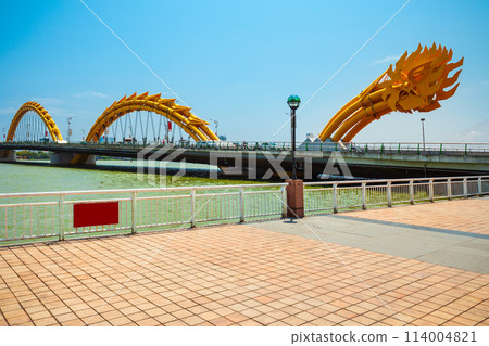 Danang Dragon bridge in Vietnam Danang Dragon bridge in Vietnam 114004821