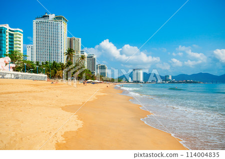 Nha Trang city beach, Vietnam Nha Trang city beach, Vietnam 114004835