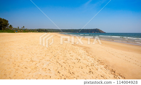 Beach in Goa, India Beach in Goa, India 114004928