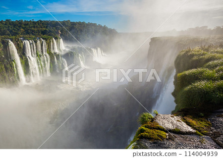 Iguazu Falls or Waterfall landscape Iguazu Falls or Waterfall landscape 114004939
