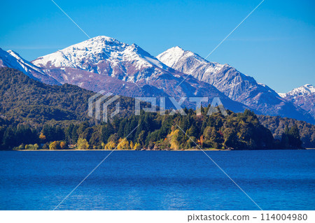 Bariloche landscape in Argentina 114004980