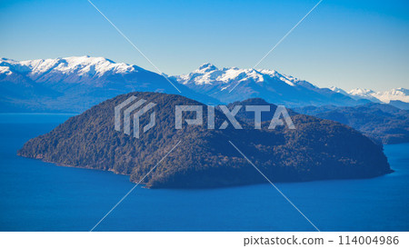 Bariloche landscape in Argentina 114004986