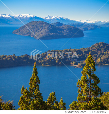 Bariloche landscape in Argentina 114004987