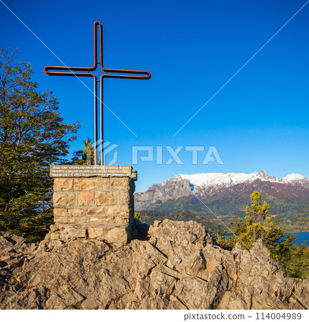 Bariloche landscape in Argentina 114004989