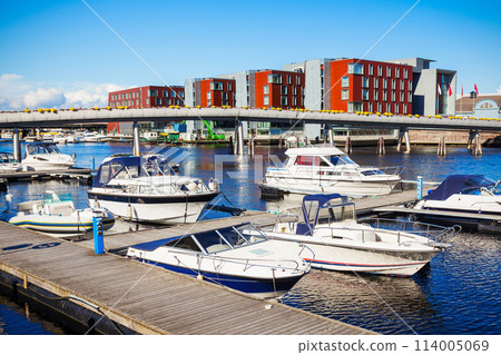 Trondheim pier in Norway Trondheim pier in Norway 114005069