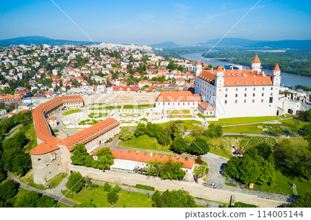 Bratislava aerial panoramic view Bratislava aerial panoramic view 114005144