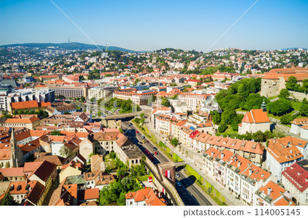 Bratislava aerial panoramic view Bratislava aerial panoramic view 114005145