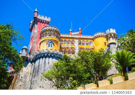 Pena Palace in Sintra town, Portugal 114005163