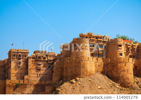 Jaisalmer Fort in Rajasthan state, India 114005279