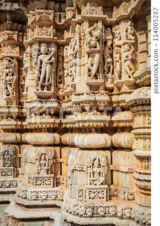 Ranakpur Jain temple in Rajasthan, India Ranakpur Jain temple in Rajasthan, India 114005287