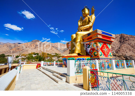Maitreya Buddha statue at Likir Monastery 114005338