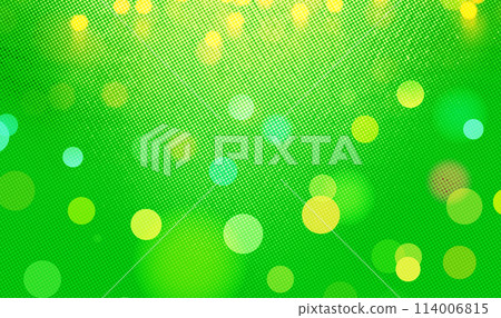 Green bokeh background banner for Party, greetings, poster, ad, events, and various design works 114006815
