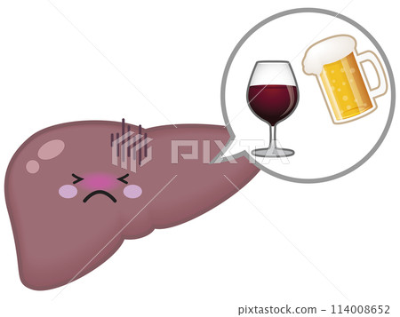 The liver also contains fat The liver also contains fat 114008652