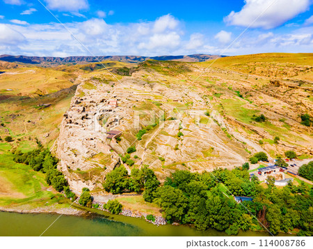 Uplistsikhe ancient rock town in Georgia 114008786