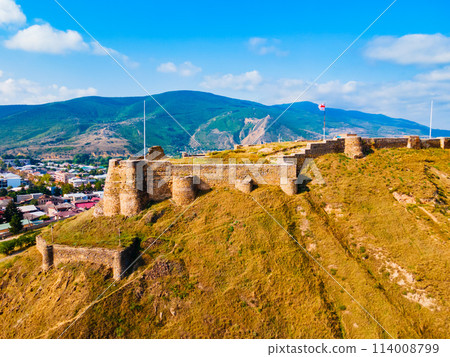 Gori Fortress aerial panoramic view, Georgia Gori Fortress aerial panoramic view, Georgia 114008799
