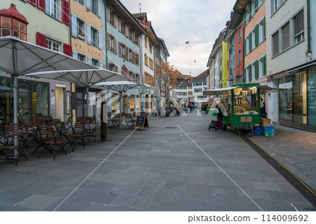 Baden cityscape, Switzerland Baden cityscape, Switzerland 114009692