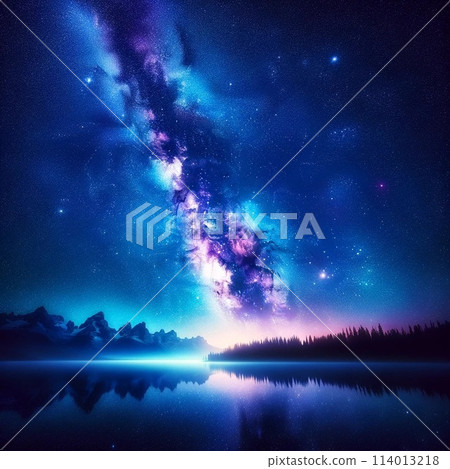 A night poem woven by the stars 114013218