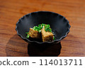 Fried tofu at an izakaya 114013711