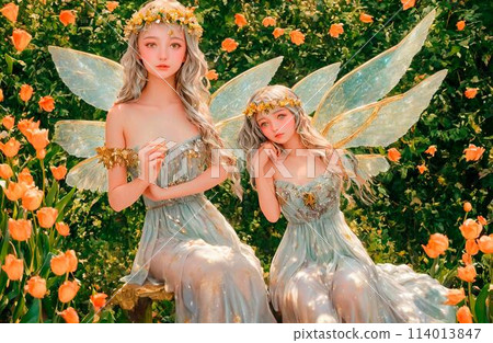 鬱金香花田的仙子/花仙子 鬱金香花田的仙子/花仙子 114013847