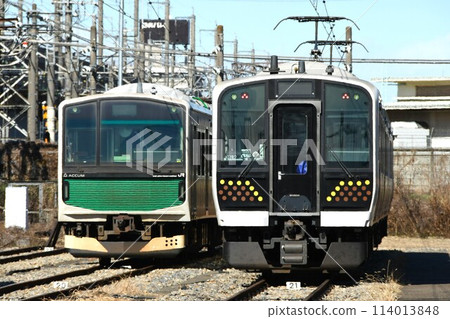 EV-E301系列和E131系列600輛停在車場 EV-E301系列和E131系列600輛停在車場 114013848