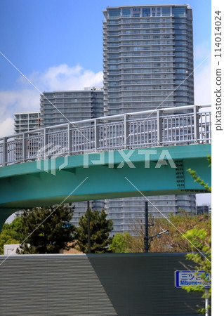 Tatsumi Forest Pedestrian Bridge (Koto-ku, Tokyo) 114014024