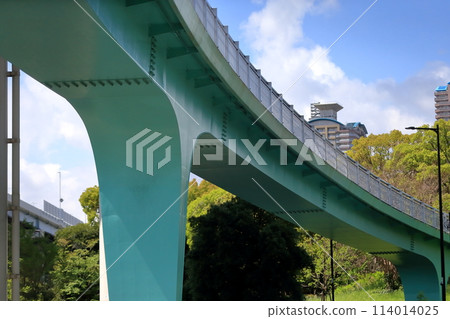 Tatsumi Forest Pedestrian Bridge (Koto-ku, Tokyo) 114014025