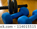 Muscle training goods, abdominal roller, dumbbells 114015515