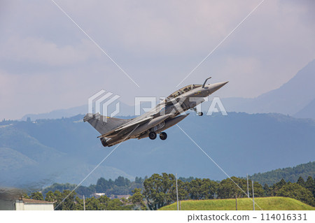 Fighter taking off Fighter taking off 114016331