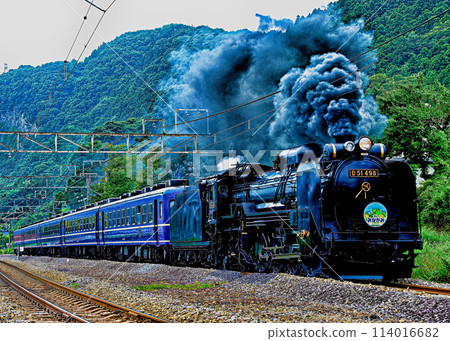 Joetsu Line steam locomotive Joetsu Line steam locomotive 114016682
