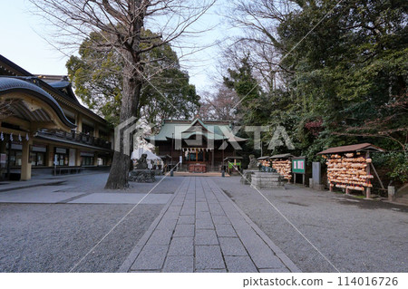Tokyo Kunitachi City Winter Yaho Tenmangu Shrine 114016726