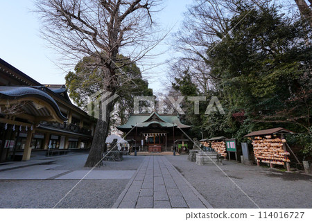 Tokyo Kunitachi City Winter Yaho Tenmangu Shrine 114016727