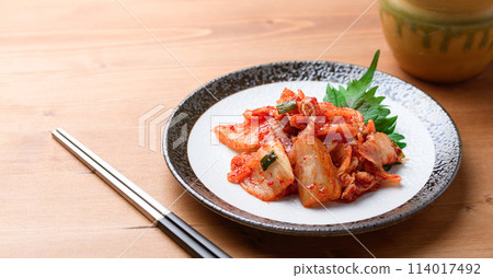 Chinese cabbage kimchi 114017492