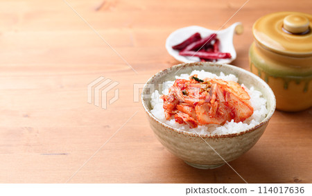 泡菜和米飯 114017636