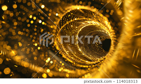 gold, background, particles 114018313