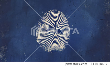 fingerprint, red, background 114018697