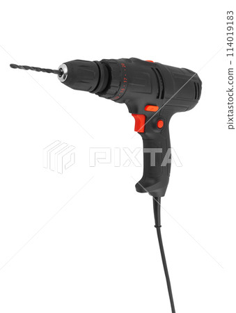 Screwdriver or drill isolated Screwdriver or drill isolated 114019183