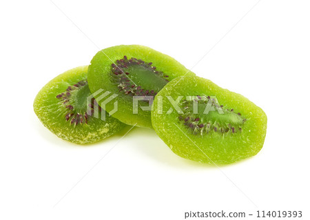 Slices of dry kiwi Slices of dry kiwi 114019393