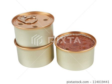 Canned cat food 114019441