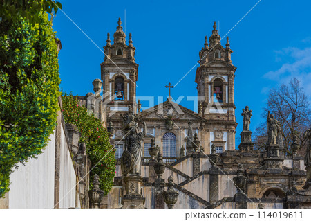 World Heritage Site, Braga Bom Jesus Church, Portugal, BRAGA, PORTUGAL World Heritage Site, Braga Bom Jesus Church, Portugal, BRAGA, PORTUGAL 114019611