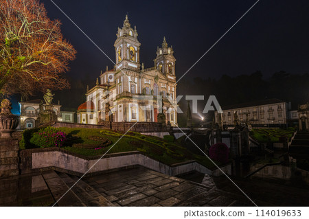 World Heritage Site, Braga Bom Jesus Church, Portugal, BRAGA, PORTUGAL 114019633