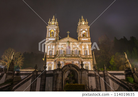 World Heritage Site, Braga Bom Jesus Church, Portugal, BRAGA, PORTUGAL World Heritage Site, Braga Bom Jesus Church, Portugal, BRAGA, PORTUGAL 114019635