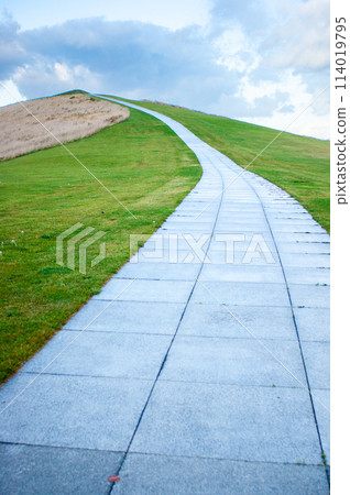 通往山頂的石路 通往山頂的石路 114019795