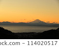 Sunset view from Shonan, Mt. Fuji 114020517