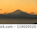 Sunset view from Shonan, Mt. Fuji 114020520